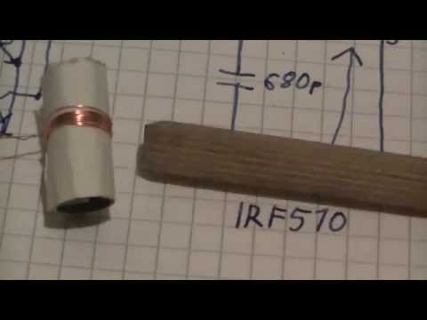 Sender bauen - fast fertiger Sender Schaltung und Spulen wickeln - eflose #165