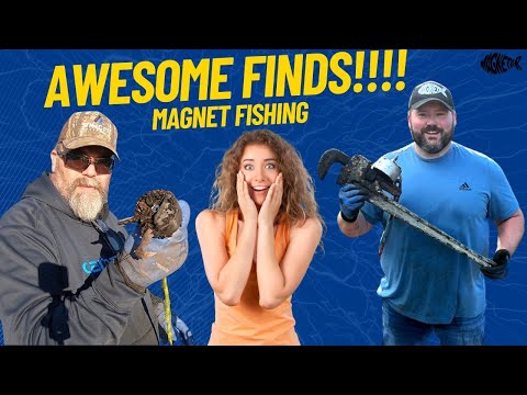Awesome Magnet Fishing Finds!!! We found the honey hole!!! An item worth a ton of Money!!!!