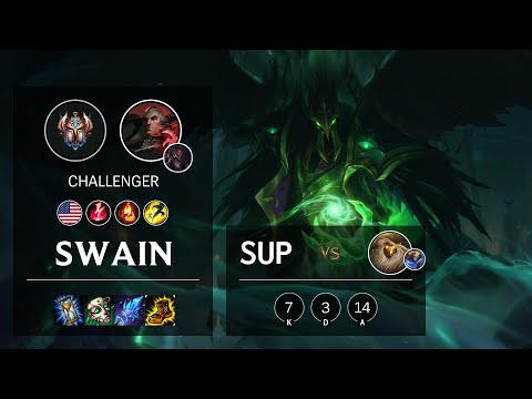 Swain Support vs Bard - NA Challenger Patch 10.16
