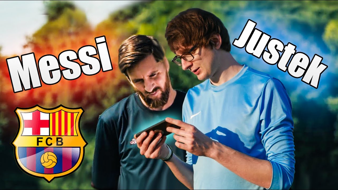 Pokazuje MESSIEMU że jestem od niego lepszy w... 😲 MESSI vs JUSTEK 🔥