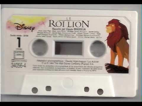 Le Roi Lion, raconté par Claude Brasseur (K7 audio)