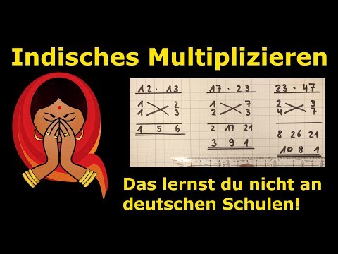 Indian multiplication | secret teacher methods | mathematics | Lehrerschmidt - simply explained!