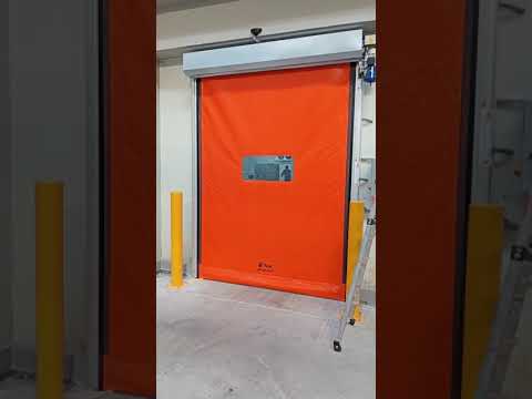 self repairing zipper model rapid PVC door designed for storage facilities