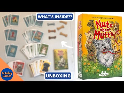 Nuts About Mutts Unboxing (UPDATED Grandpa Beck's Game!!)