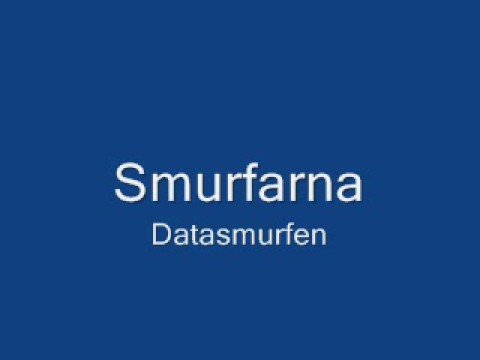 Smurfarna - Datasmurfen