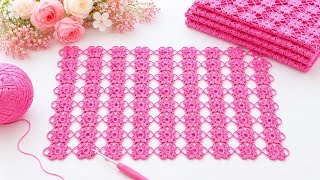 🌸Incredibly Beautiful and Simple Crochet Pattern🌸 How to Make a Unique Design for Many Projects