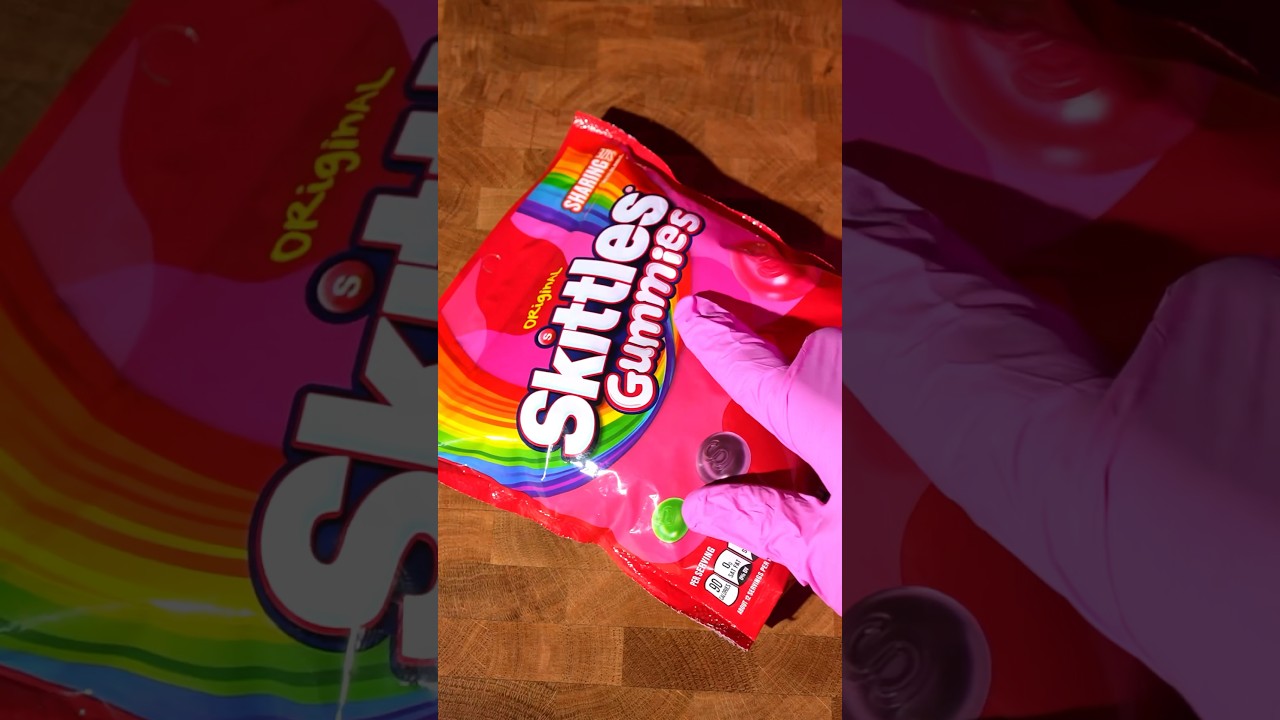 Gummy Skittles vs Freeze Dryer