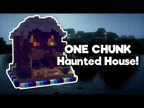 Minecraft: Haunted House in ONE CHUNK! [Tutorial]