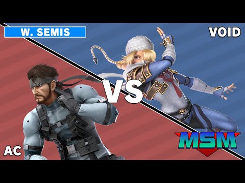 Offline MSM 233 - CLG | Void (Shiek) VS AC (Snake) - Winners Semis