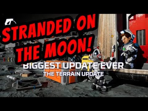 Stranded on the MOON in Stationeers (Biggest Update Ever!) - First Stream