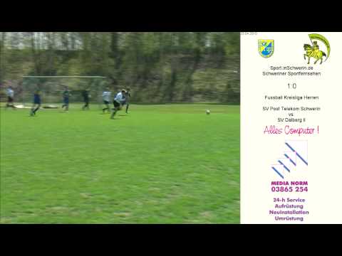 Fussball Kreisliga Herren 4:0 (1:0) SV Post Schwerin vs. SV Dalberg II