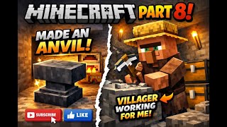 I made a anvil in minecraft | Minecraft videos #8 | minecraft gameplay #technogamerz