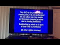 Opening To Signs 2003 DVD Rated PG 13
