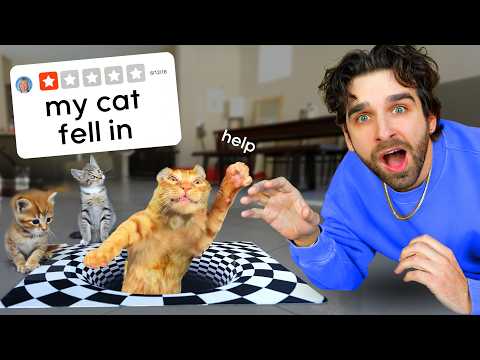 I Tested WEIRD BANNED Cat Gadgets on My Kittens