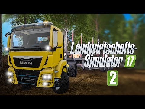 LANDWIRTSCHAFTS-SIMULATOR 17 FORST #2 - Holz auf Zug verladen! I LS17 Forst-Projekt