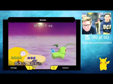ZSB6 - Santiago (Sheik) vs SoySauS (Falco) - SSBM