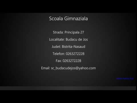 Scoala Gimnaziala Budacu de Jos
