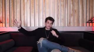 John Mayer interview "Love On The Weekend"