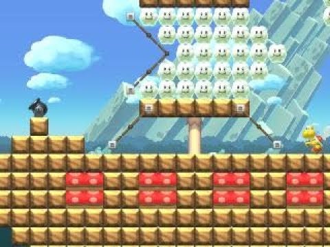 Explore volcanic island ~ by Martin ⭐️ SUPER MARIO MAKER Raw GAMEPLAY