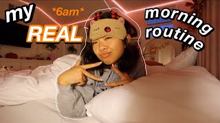 my REAL morning routine during FALL 2021 | Nicole Laeno