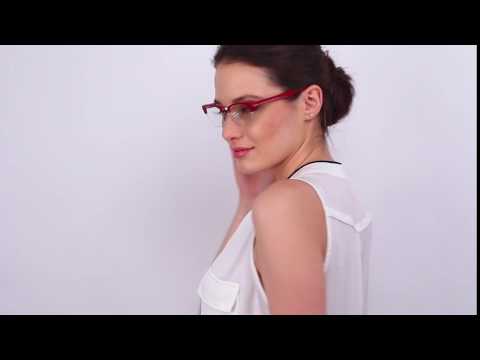 ORLEANS SKU: 10616 I Half rim I Wayfarer I Female I Red I Acetate I Progressive