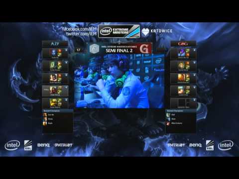 League of Legends - Azubu Frost vs. Gambit - Semi Final #2 - IEM Katowice 2013 - P1