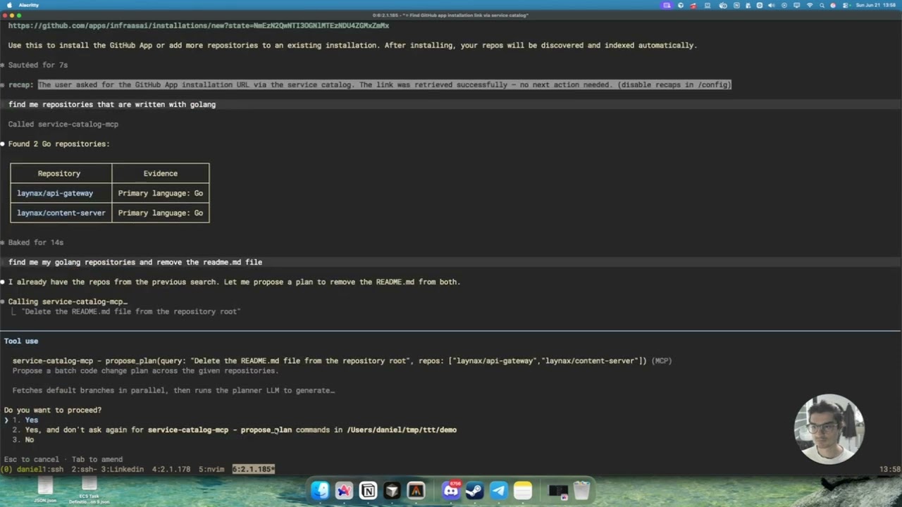 Service Catalog product demo — click to watch on YouTube