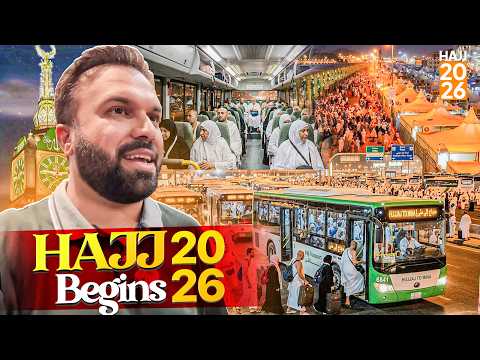 Hujjaj Karam Start Leaving for MINA 😭🕋 Hajj 2026 Begins 🤍