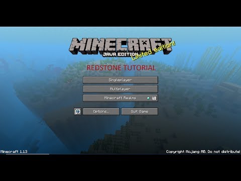 Redstone Tutorial - Sugar Cane Farm