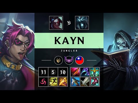 Kayn Jungle vs Karthus - TW Master Patch 25.05