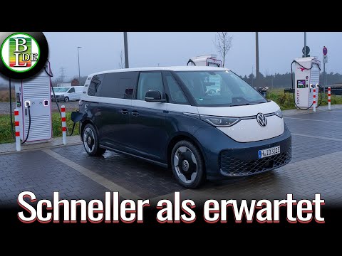 VW ID. Buzz LWB RWD Langstreckentest ❄️🚐 | 600 km Autobahn, 130 km/h & realer Verbrauch