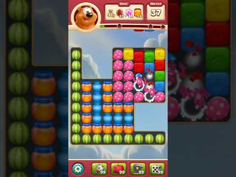 Toon Blast Level 2953 NO BOOSTERS - A S GAMING ✔️