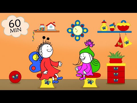 Bambulín a Berunka sestavení - BABOČKA A LILIANA ▶ 13 celé epizody | 60 minut