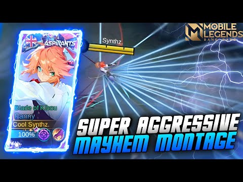 SUPER AGGRESSIVE FANNY MAYHEM MONTAGE | ULTRA SPEED CABLES ✨🔥 | MLBB