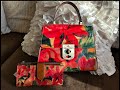 Patricia Nash Hand Painted Italian Leather Handbags Fashion Style Haul