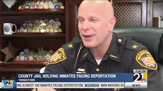 Mahoning County Jail housing almost 100 inmates facing deportation