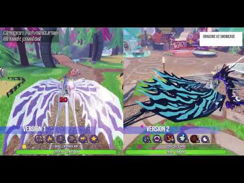 SNEAK PEAKS into the Dragons v2 update | Sneak preview | June 2023 update | Dragon Adventures Roblox