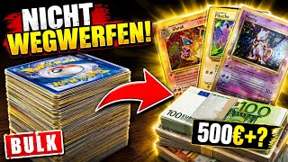 Pokémon Bulk Karten: Das solltest du mit wertlosen Karten WIRKLICH machen!