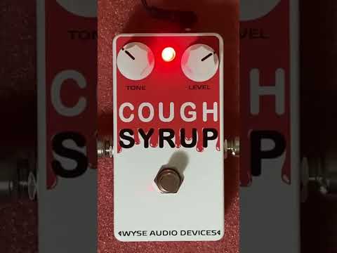 Wyse Audio Devices Cough Syrup 2022 White/Red Fuzz pedal image 2