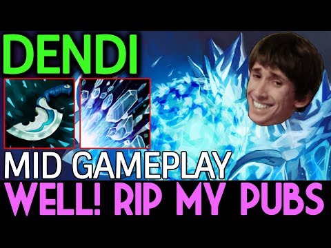 DENDI Dota 2 [Ancient Apparition] Well! Rip my Pubs