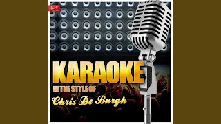 Making the Perfect Man (In the Style of Chris De Burgh) (Karaoke Version)