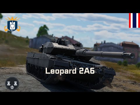 War Thunder | Leopard 2A6  Main Battle Tank Gameplay Realistic Battles (No Commentary)
