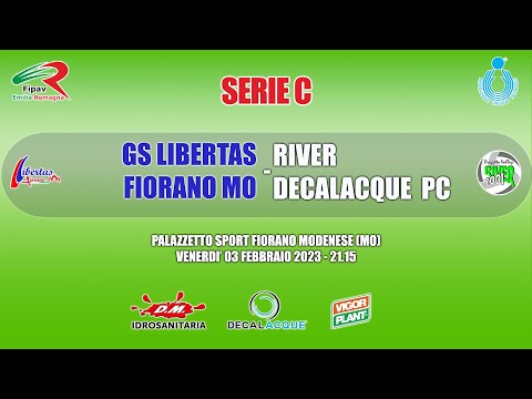 Serie C:  GS LIBERTAS FIORANO MO  -  RIVER DECALACQUE PC
