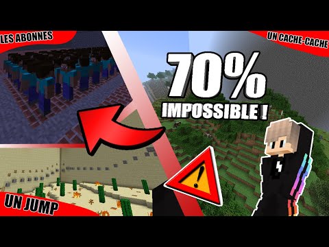 My subscribers against my events!  😈 [Minecraft fr]