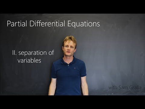 Partial Differential Equations - II. Separation of Variables