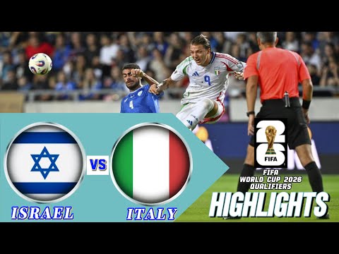 Semua Gol Lengkap HIGHLIGHTS ISRAEL VS ITALIA (4-5) Kualifikasi Piala Dunia 2026 (9/9/2025)