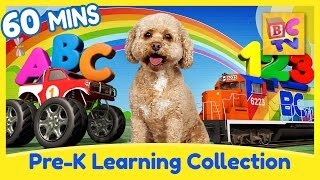Learning Collection by Brain Candy TV |Vol 1| Learn English, Numbers, Colors and More