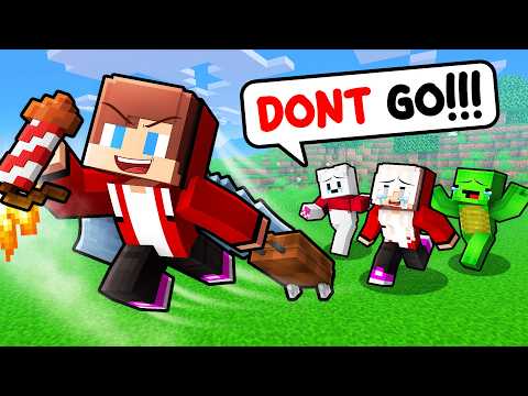 JJ Say GOODBYE FOREVER in Minecraft - Maizen