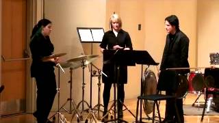Two Movements for Percussion Trio