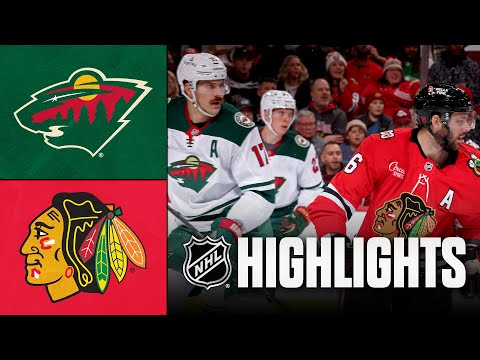 Wild vs. Blackhawks | NHL Highlights | November 26, 2025